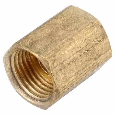 ANDERSON METALS 1/4 in. Inverted Flare in. Brass Union 54342-04AH